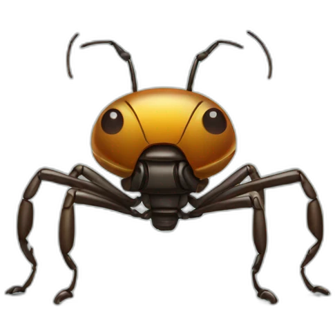 ant with robot legs emoji