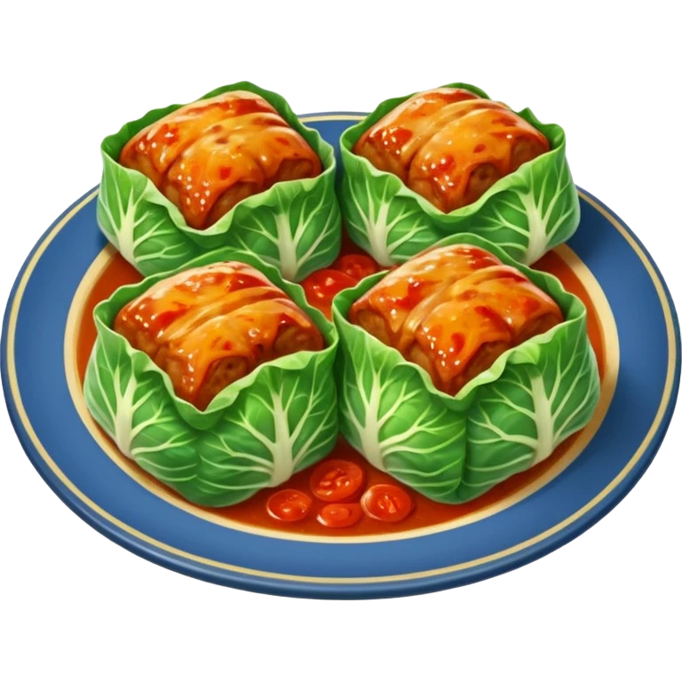 romanian dish cabbage rolls with meat emoji emoji