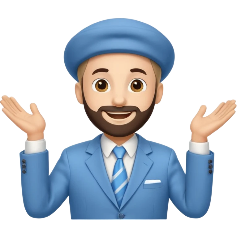 rabbi flying to israel emoji