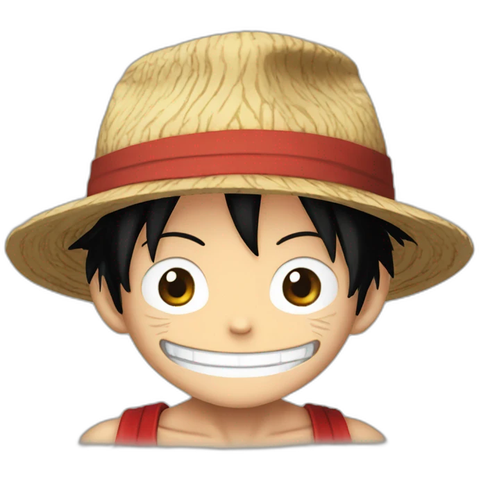 Monkey.D luffy emoji