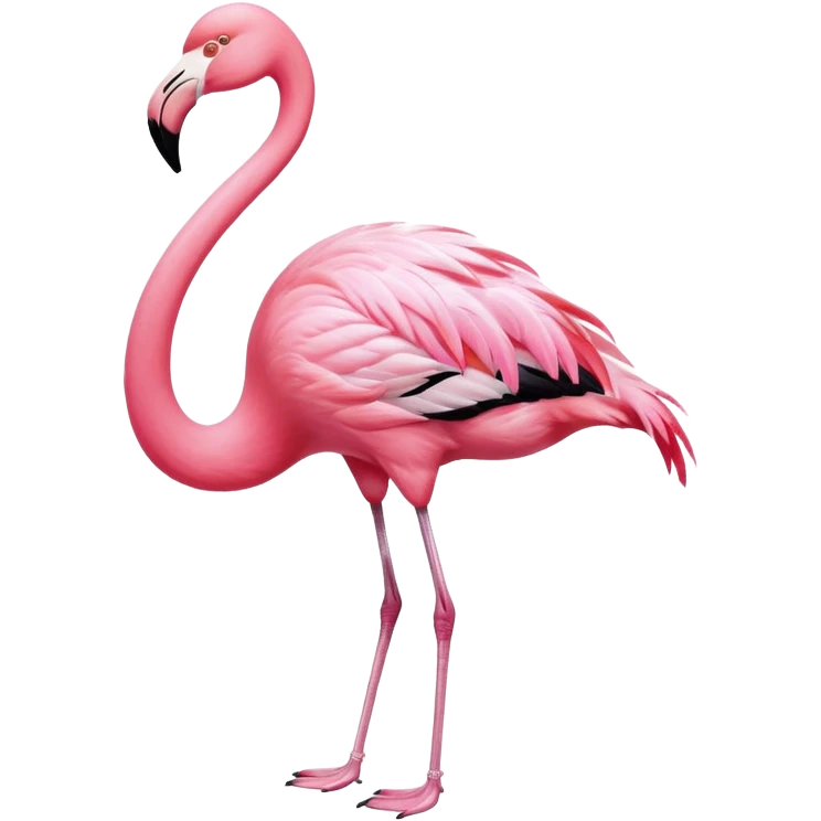 Flamingo dancing  emoji
