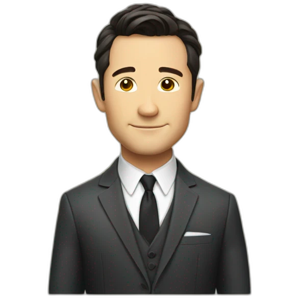 Joseph Gordon levitt suit emoji