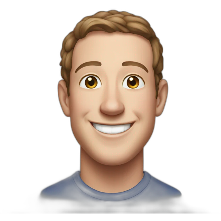 zuckerberg smile emoji