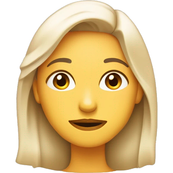 un visage féminin exprimant plusieurs émotions : heureuse, amoureuse, ennuyée, triste, blasée. emoji
