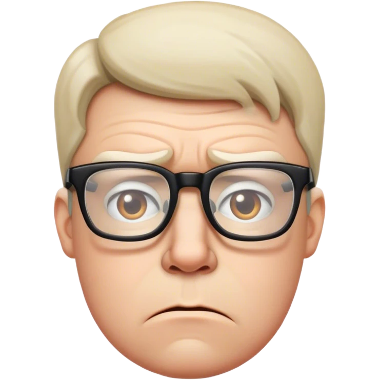 Nerd upset  emoji