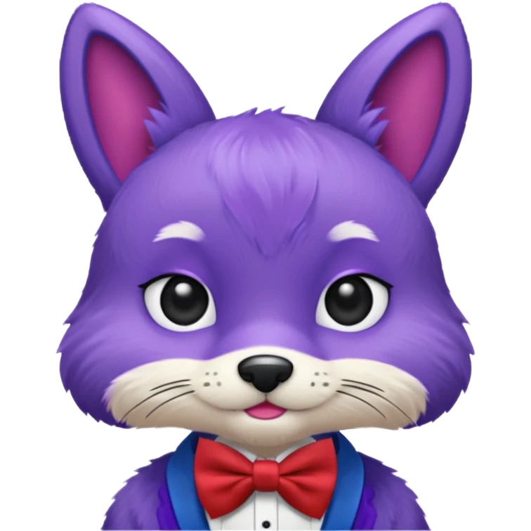 Bonnie(blue) from the Five Nights At Freddy's movie emoji