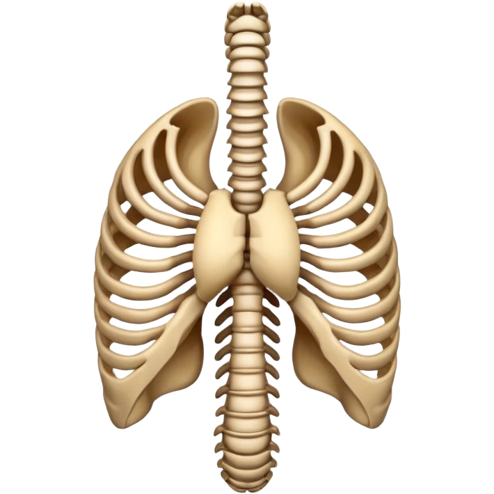 human rib cage emoji