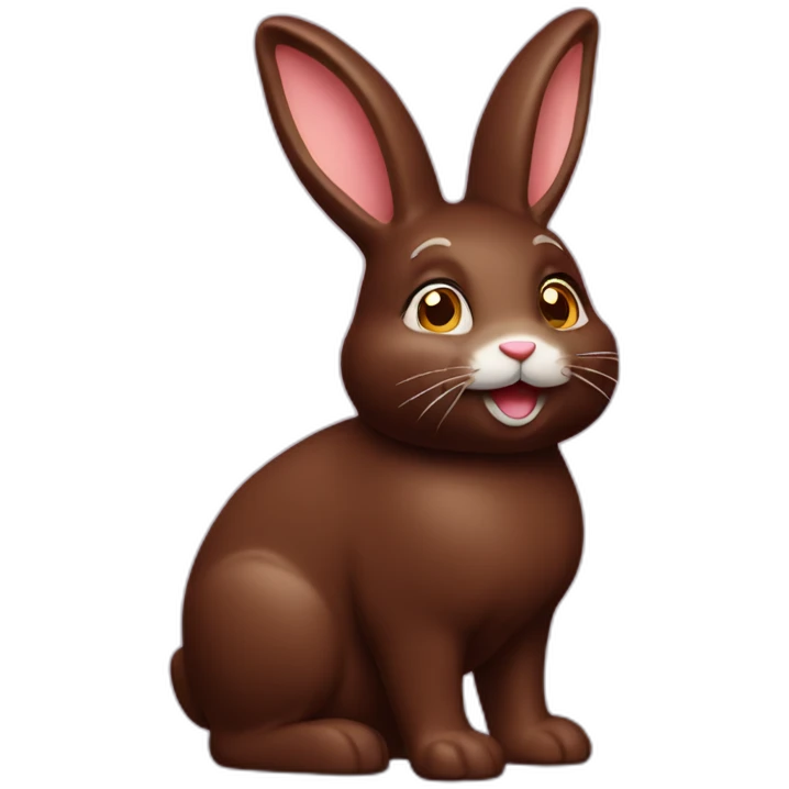 chocolate bunny emoji