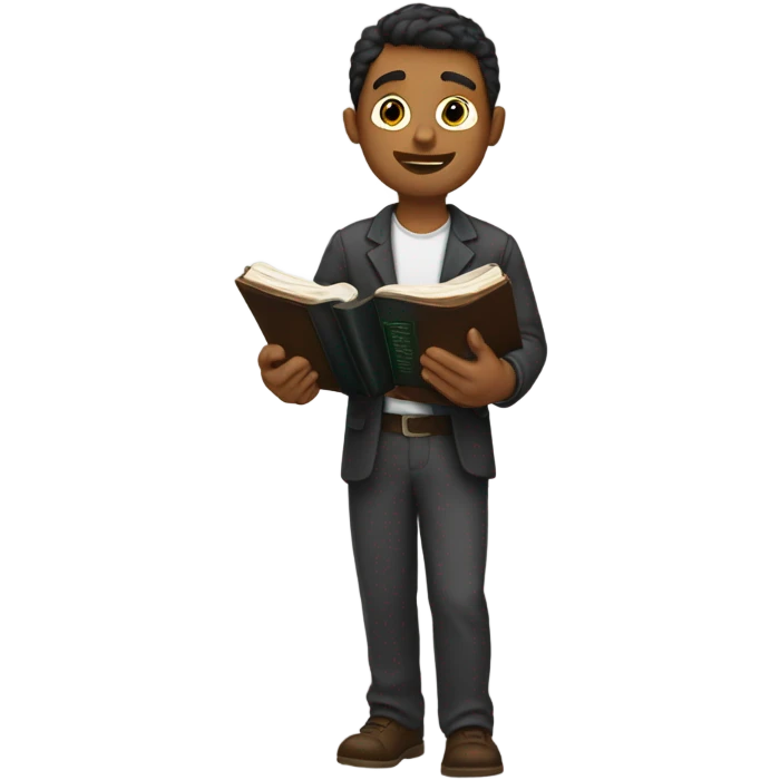 Blane with bible  emoji