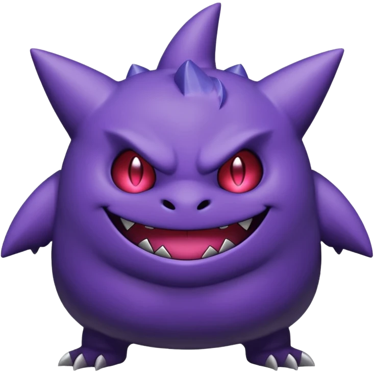 Gengar-Fakémon-hybrid-creature (full body)  emoji