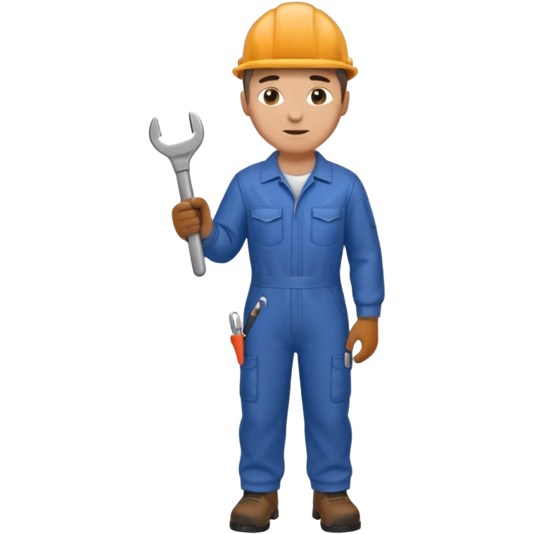mechanic full body emoji