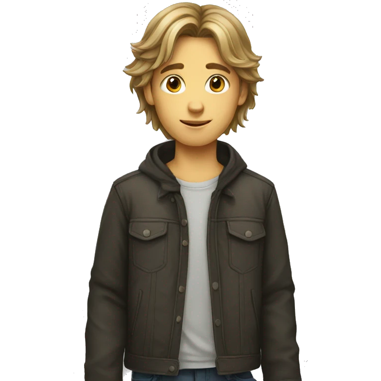 boy-long-hair emoji