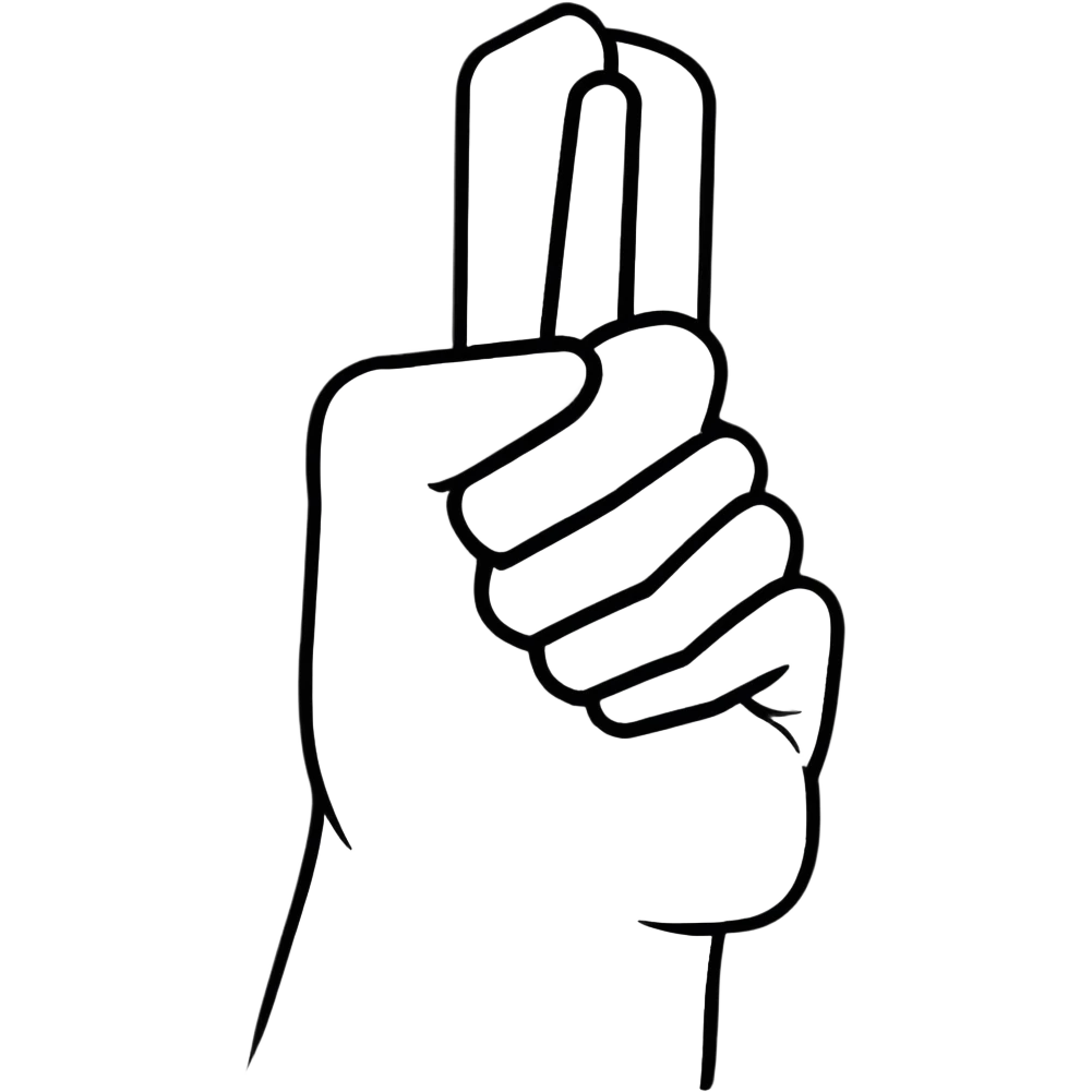 thumb pointing forward emoji