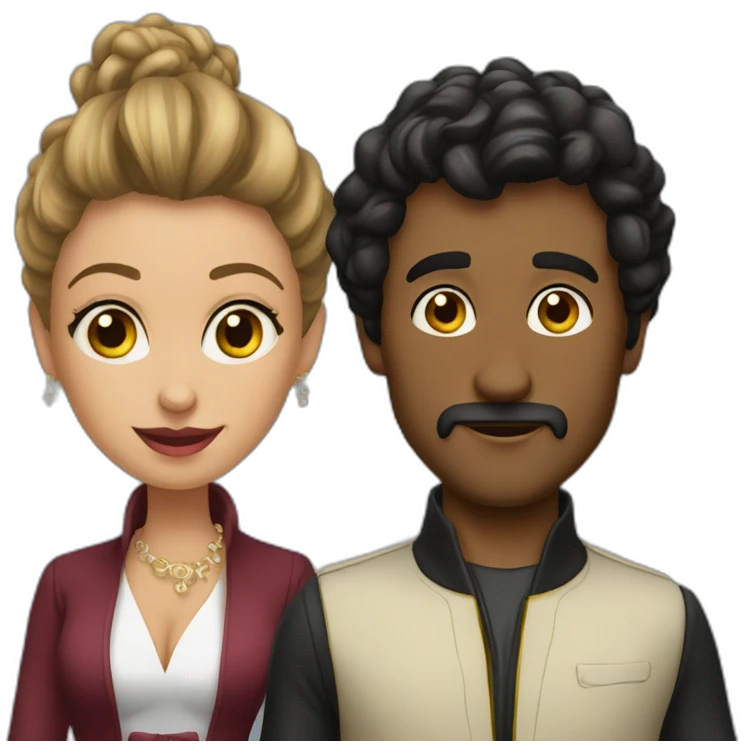 Bernard and miss Bianca  emoji