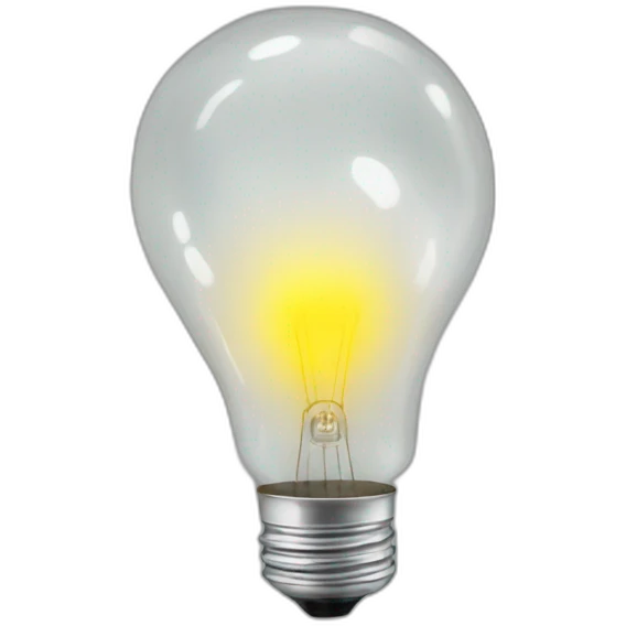 bulb emoji