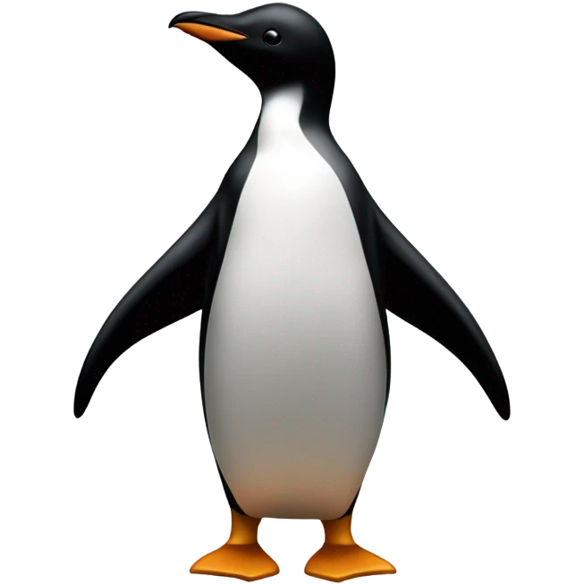 A penguin emoji