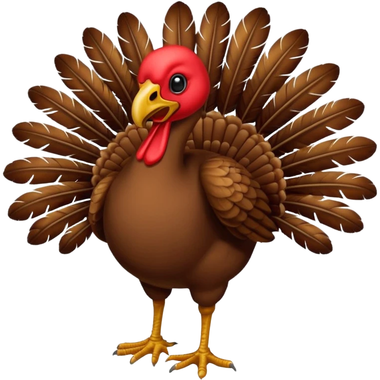 dancing turkey no head emoji