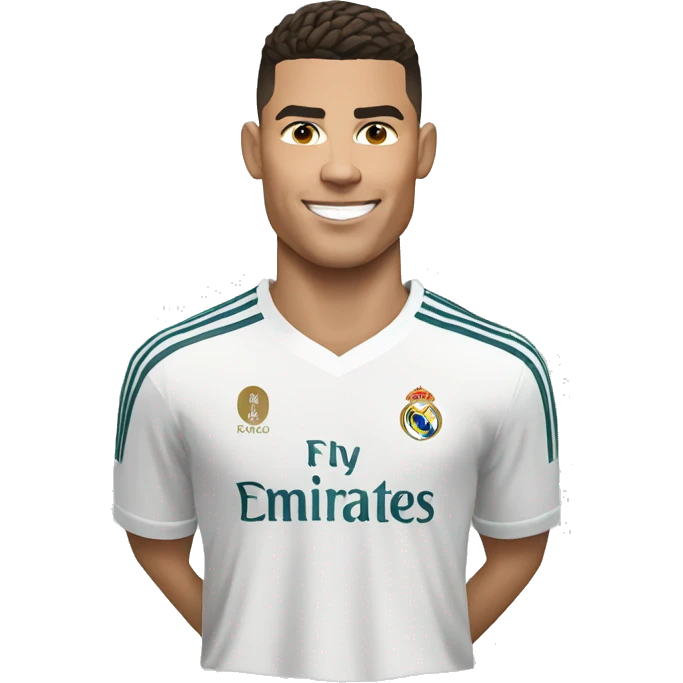 Ronaldo of Real Madrid  emoji