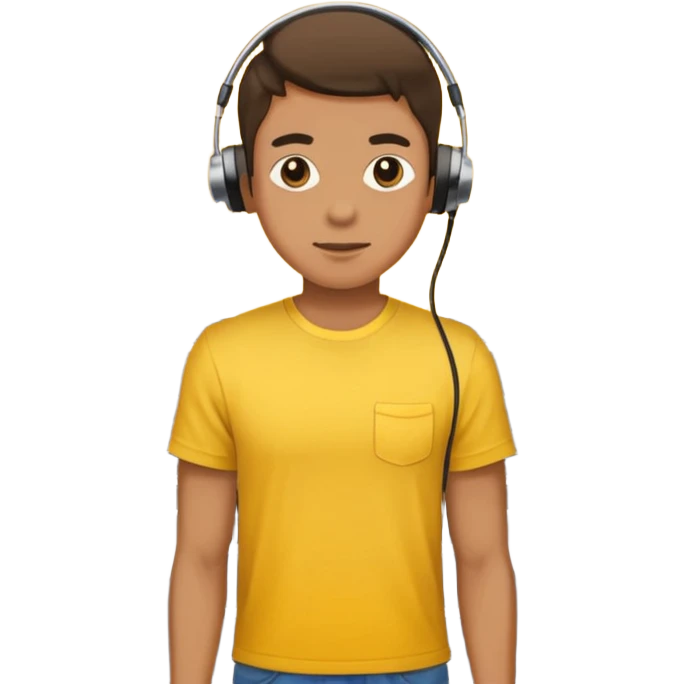 concert yellow Cable reels emoji