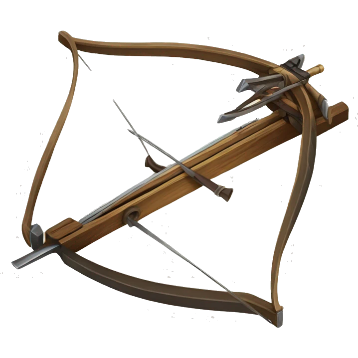 medieval crossbow emoji
