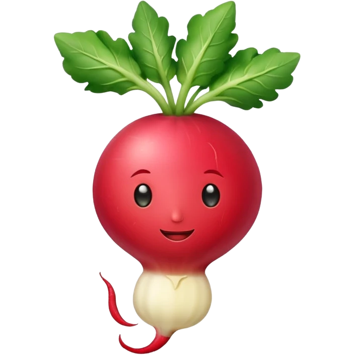 Radish with butter  emoji