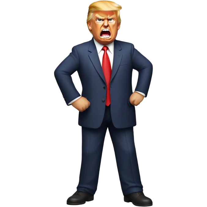 Donald Trump Angry emoji