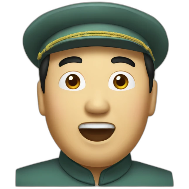 Mao zedong singing emoji