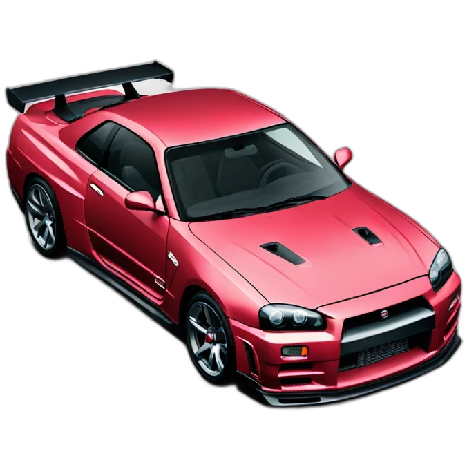nissan gtr r34 emoji