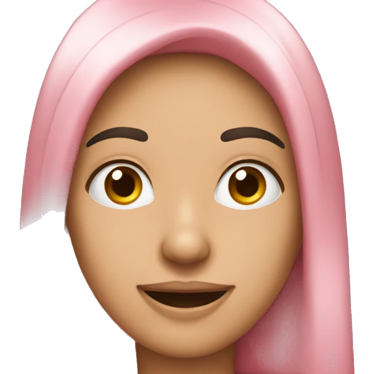 Emojis navideños rosados  emoji