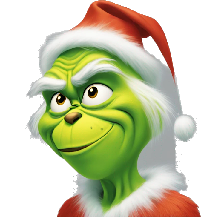 the grinch emoji