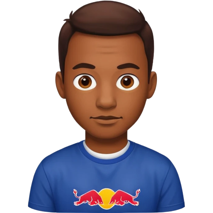 red bull with shirt emoji
