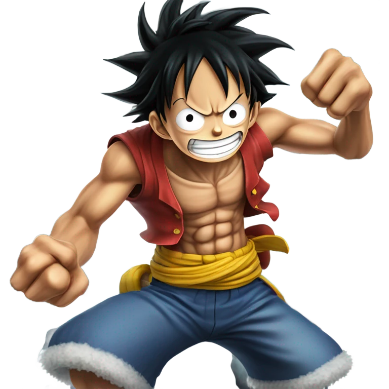 Monkey d luffy gear 5 emoji