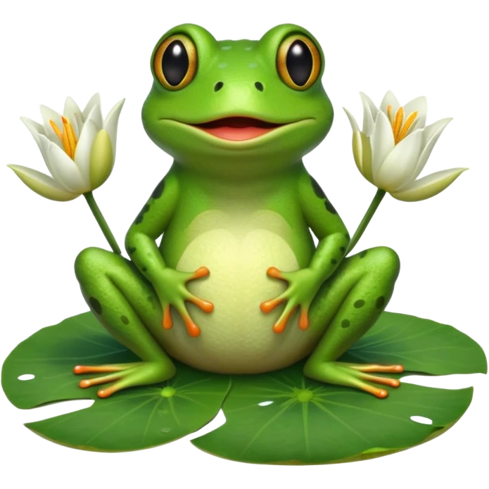 grenouille qui chante  emoji