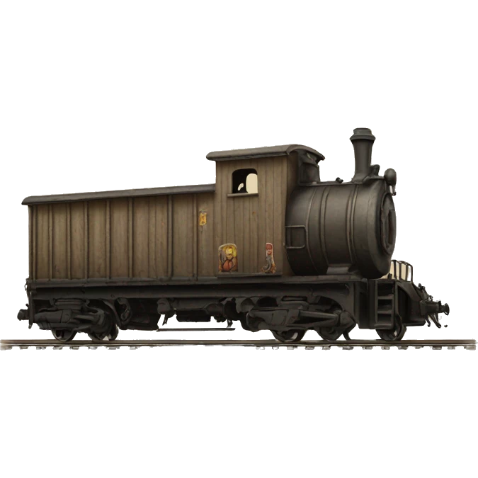 19th century freight train emoji