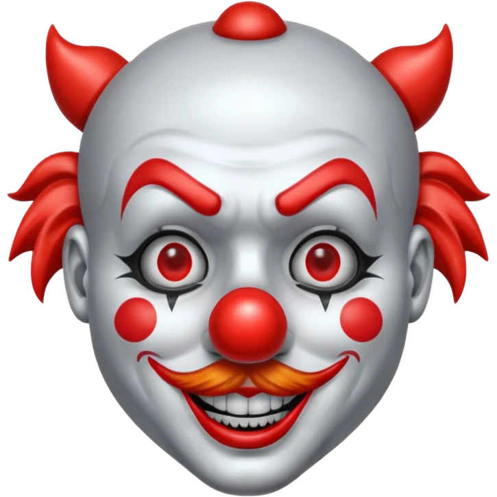 metal clown emoji