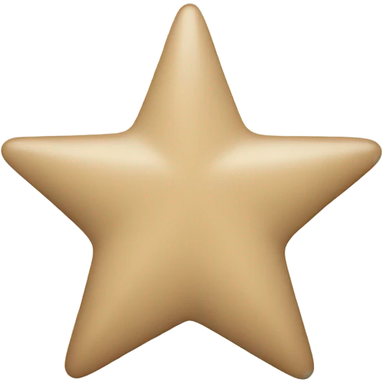 beige star emoji