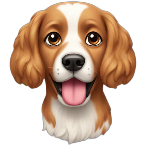 À Berry pretty dog emoji