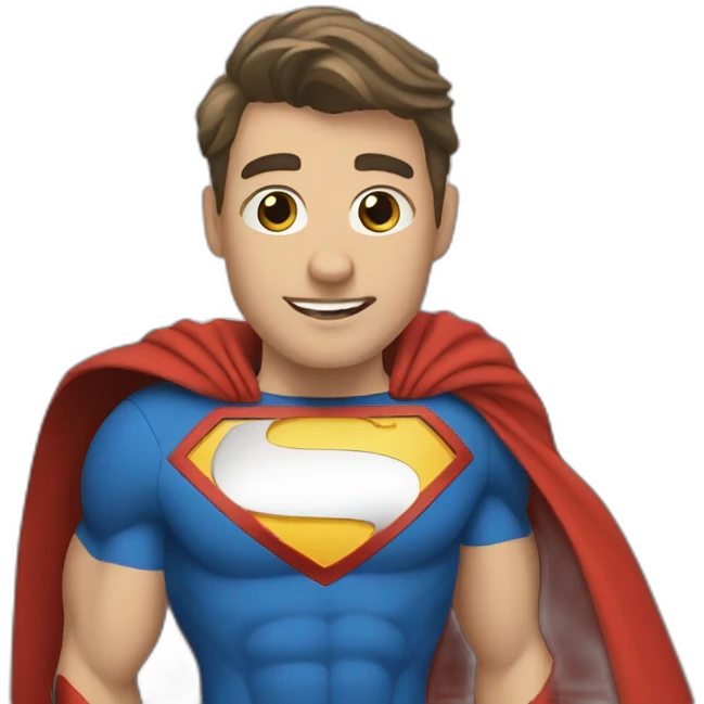 Super man emoji