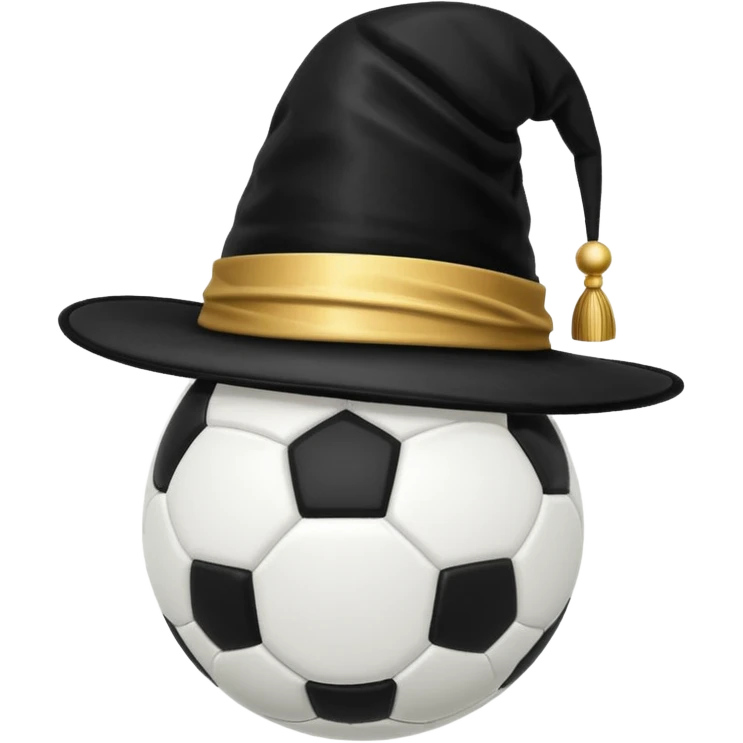 magician's hat soccer ball emoji