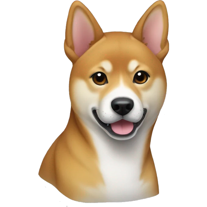 Shiba Inu brindle coloring emoji