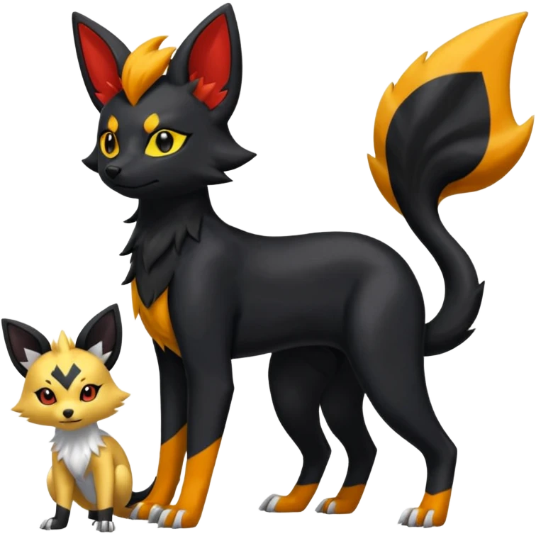 
Houndour-Torracat-Umbreon-
Salandit-Fennekin-Fakémon-Digimon-fusion (full body) emoji