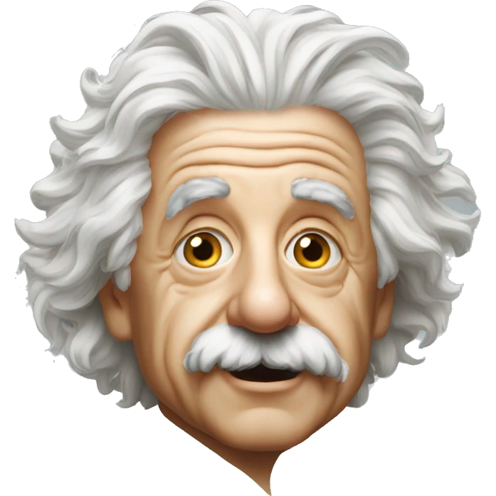 albert einstein stars in eyes emoji