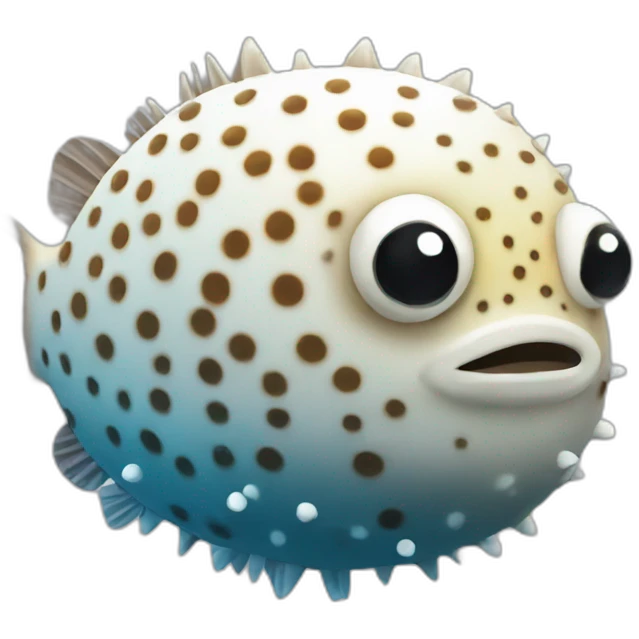 Pufferfish emoji