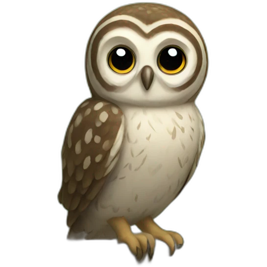 tiny owl emoji