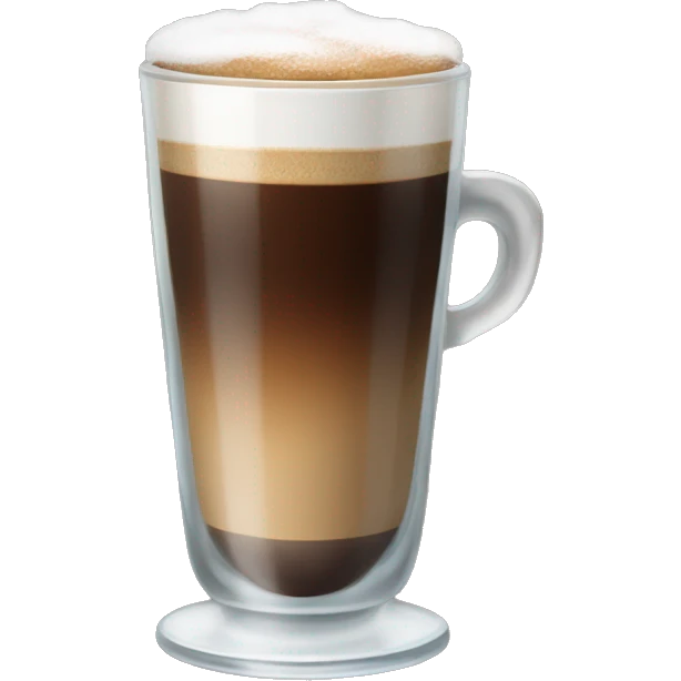 Winter glass of expresso emoji