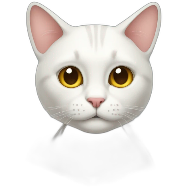 Conceited cat emoji