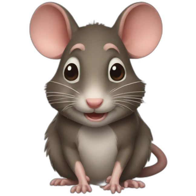 Ratón de praga emoji