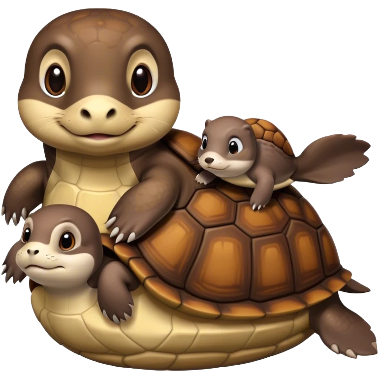 turtle with otter emoji