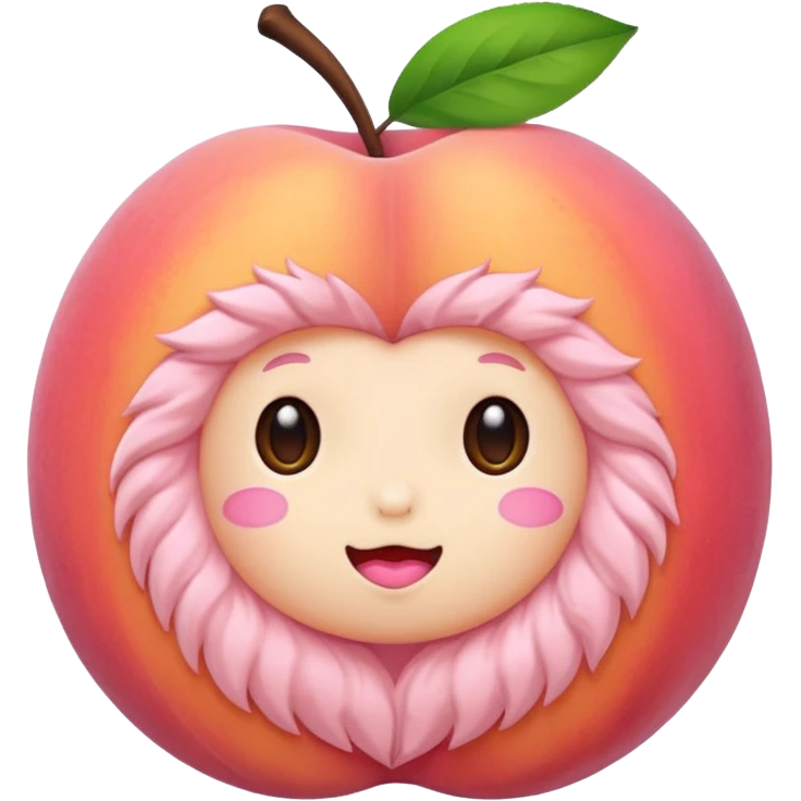 kawaii  peaches emoji
