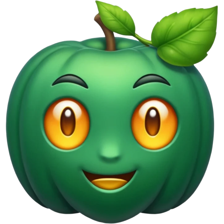moño verde obscuro emoji